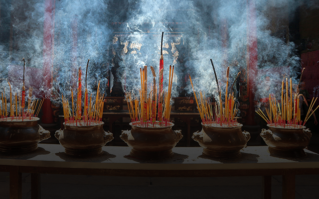 Spiritual pagoda architecture